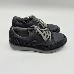 Joya Sonja Womens Sneakers Shoes Low Top Lace Up Blue Black Size 7 US 37.5 EU